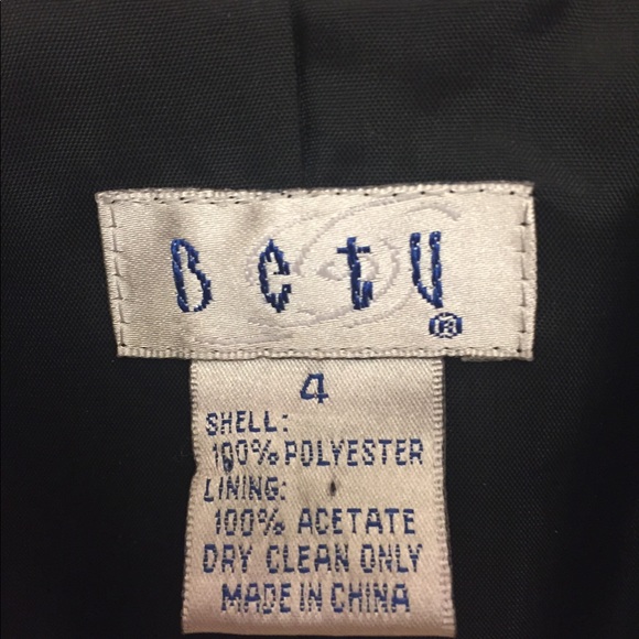 Black and White blazer, Size 4 - Picture 4 of 4